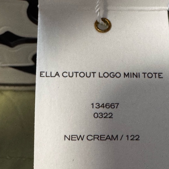 Tory Burch Ella Cut Out Logo Mini Tote - Picture 10 of 12